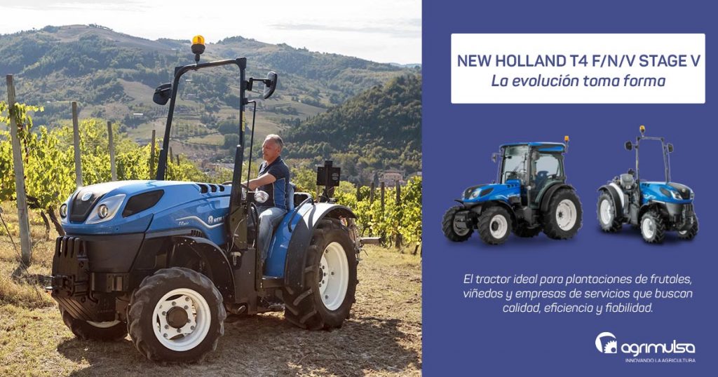 Nuevo New Holland T4 FNV Stage V
